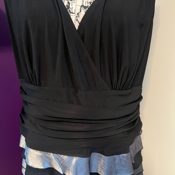 SL Fashions Plus Size Sleeveless Party Dress - Picture 3 of 9